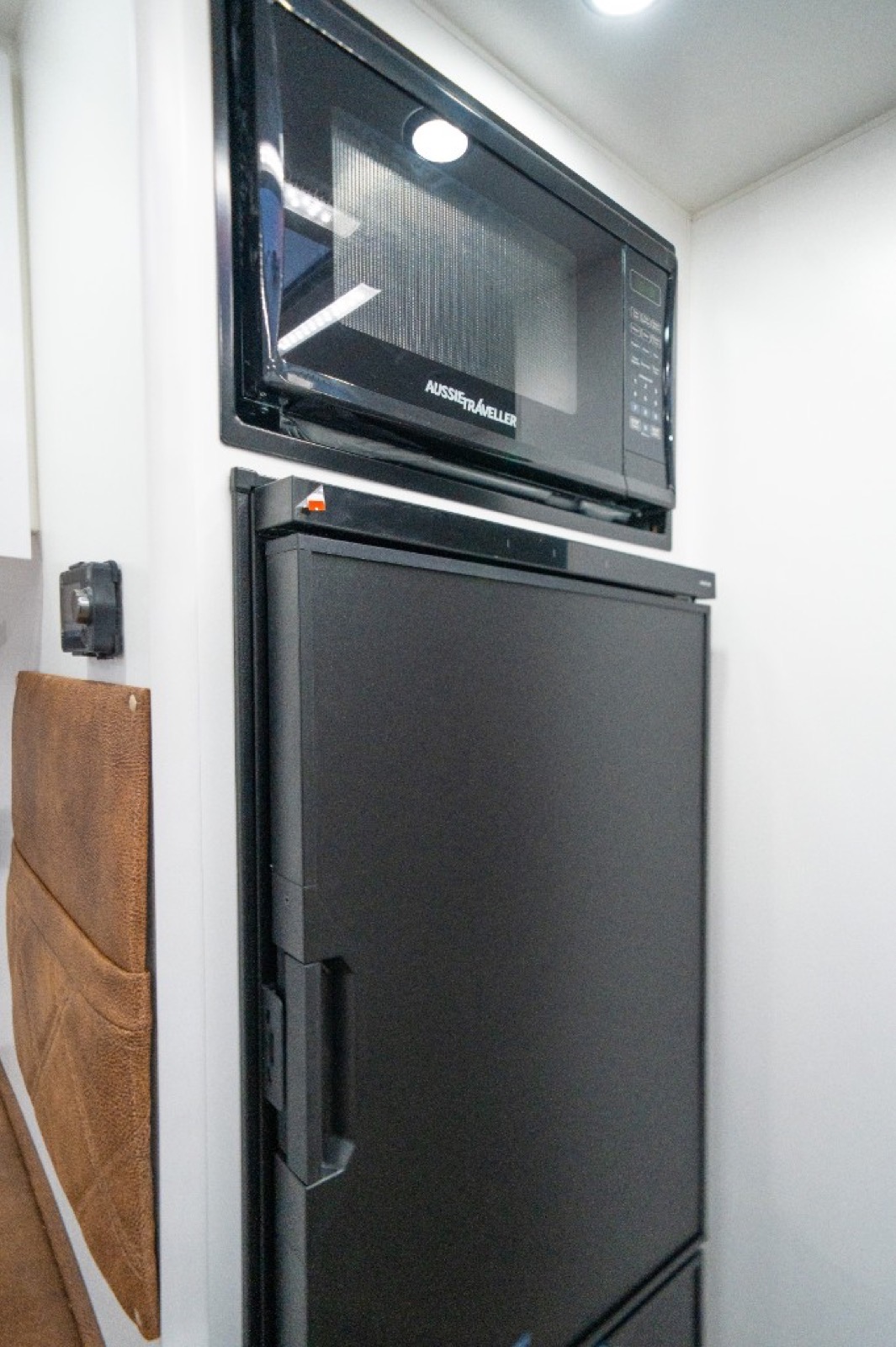 Fridge and microwave