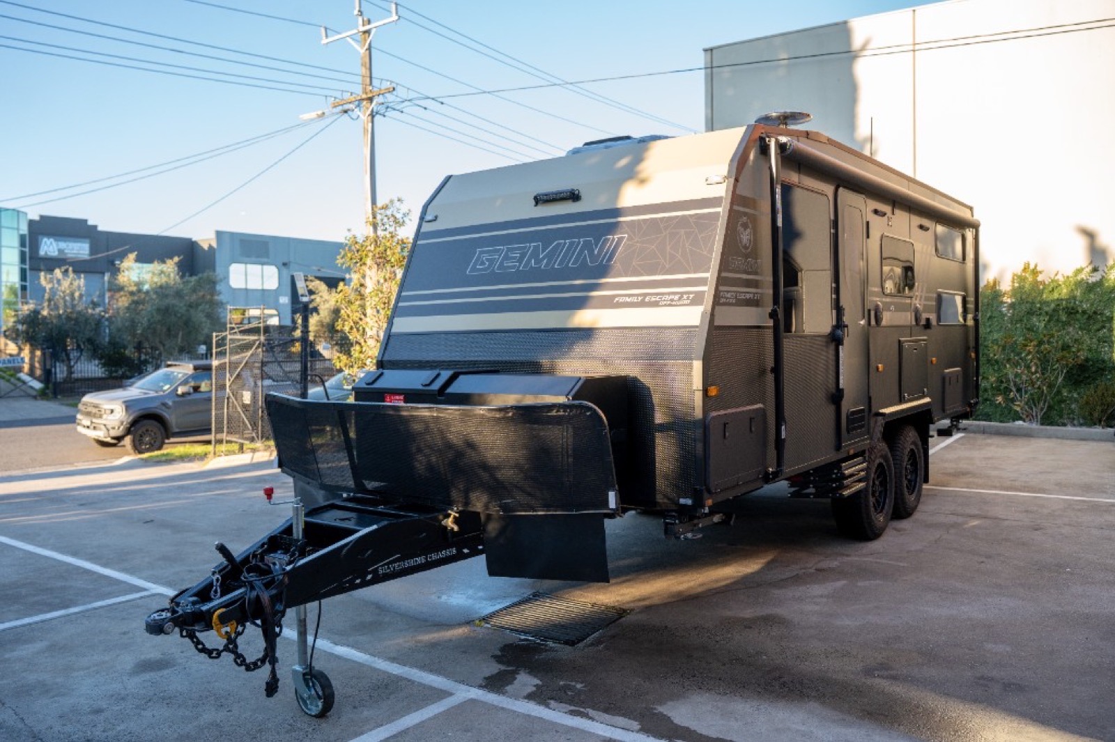 Gemini Escape XT outside the factory