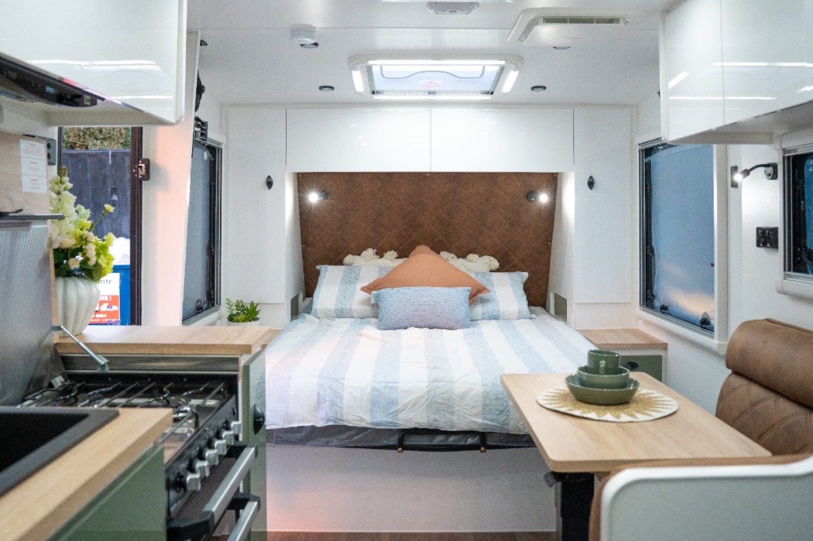 Interior looking aft