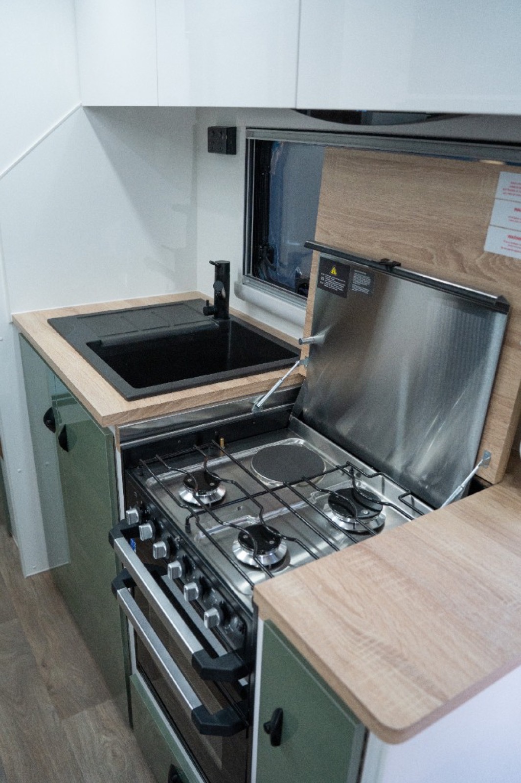 Cooktop and oven