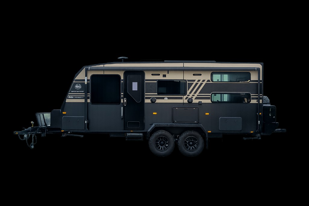 Gemini Escape XT family caravan side profile