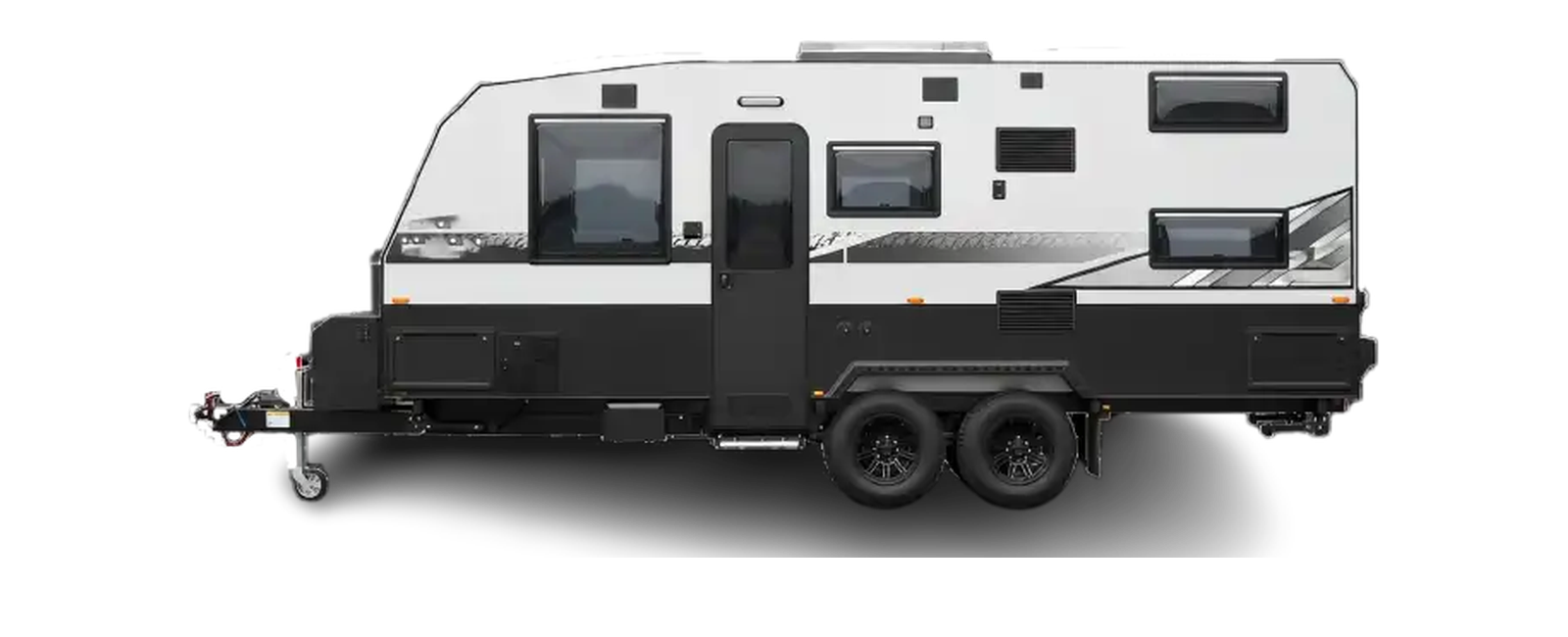 Gemini Nebula family caravan side profile
